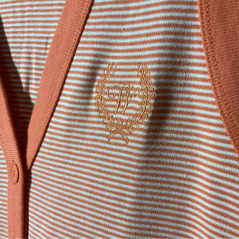 ​Vintage Spenard Weekend | 80s 90s Striped Tunic Vest | Tenniscore | M - Picture 4 of 6